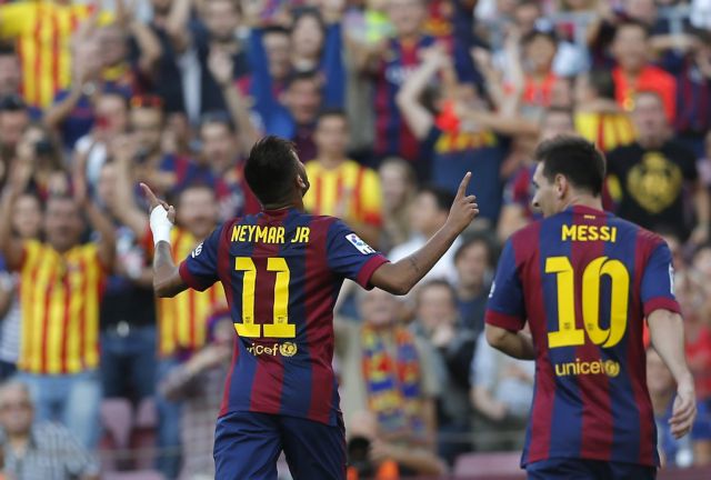 Πρωτιά η «Μπάρτσα» με σούπερ Νεϊμάρ, νίκες για Ρεάλ και Ατλέτικο Μαδρίτης